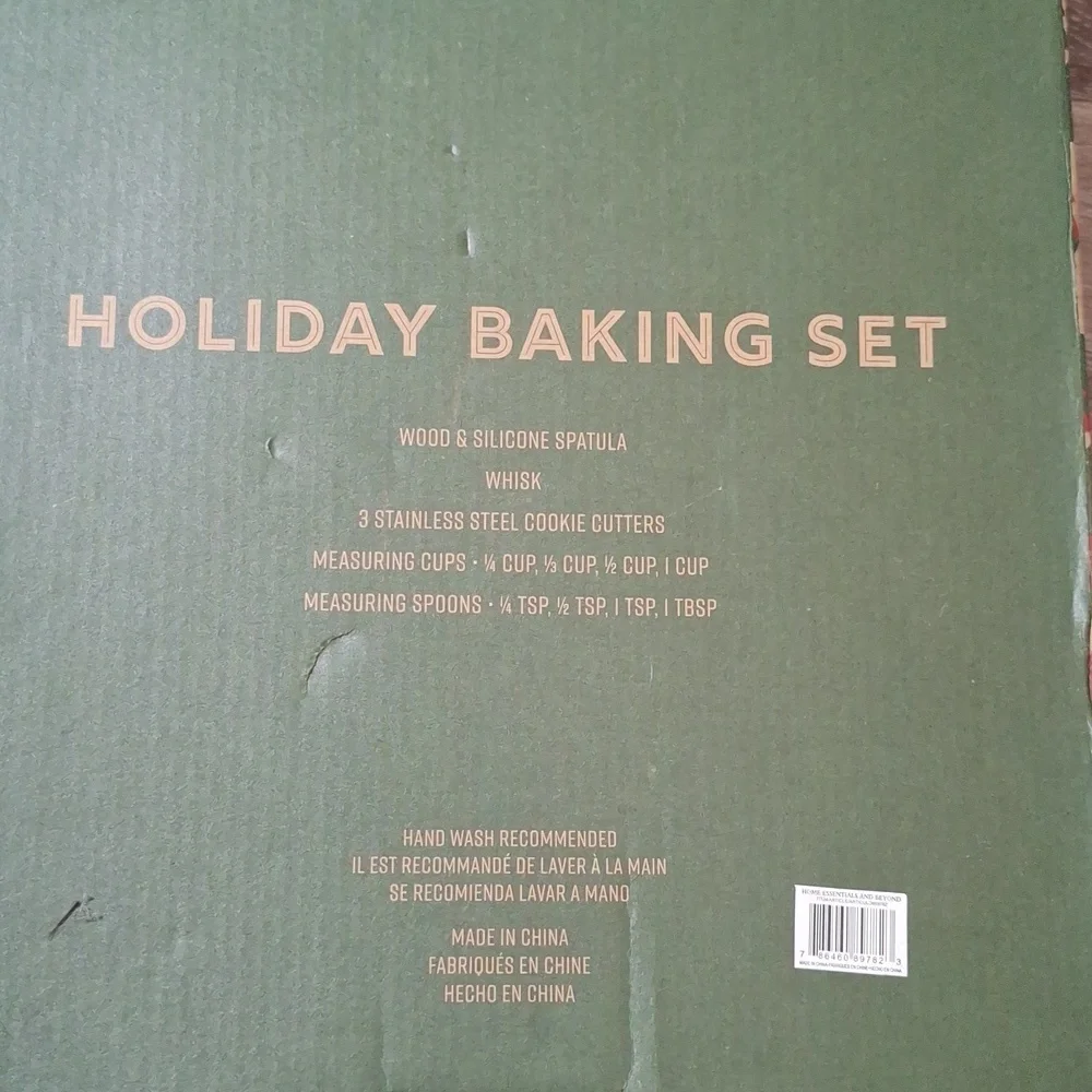 Christmas Kitchen Baking Utensils Gift Set